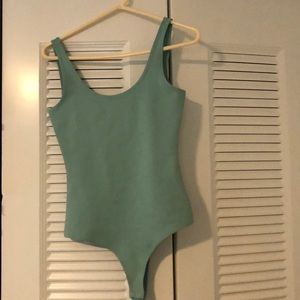 Teal bodysuit